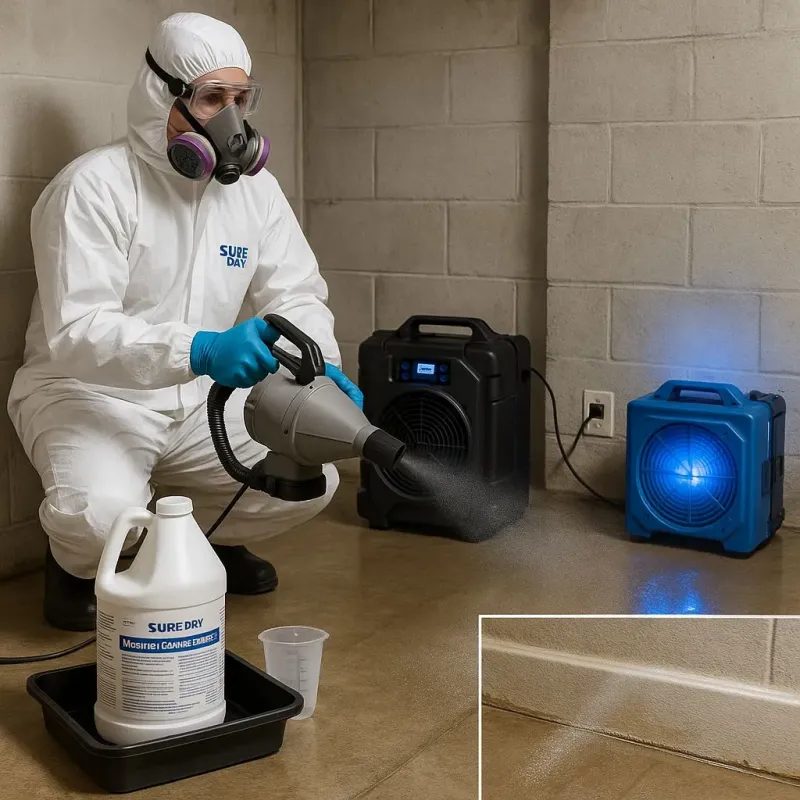 Sanitization and Odor Removal process in Rangely, CO